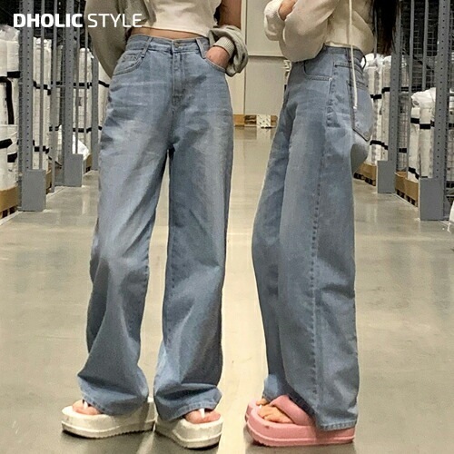 [メガ割りSALE]2TYPEハイウエストデニムパンツ・p535014