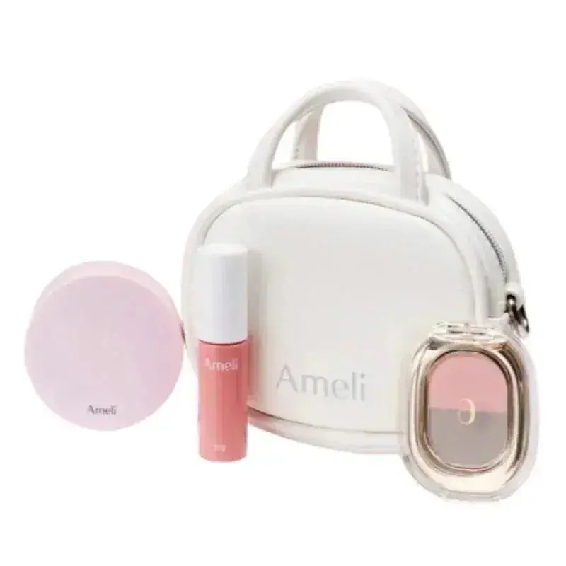 [25SS/新作] チアアップボックスセット 2種(ミニ図画 クッション+ステップベーシック半々シャドー+ミニナルシシズム リップティント+ミニバックキーリング)