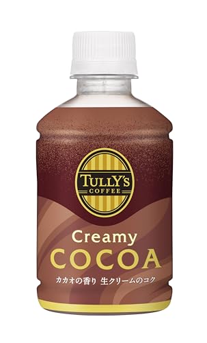 タリーズコーヒー クリーミーココア 260ml×24本 ホット＆コールド