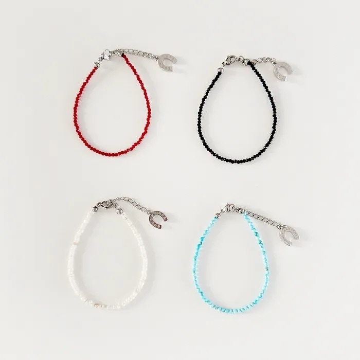 Tiny Beads Bracelet / 4color アクセサリー ピアス ネックレス レディースファッション 韓国 コスメ 芸能人着用