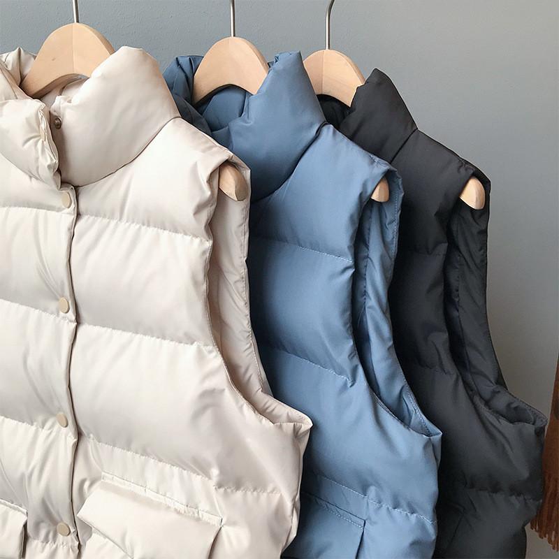 中綿チョッキレディースロング丈タートルネック防寒ゆったり着やせ厚手暖かいオーバーサイズ秋冬ファッション