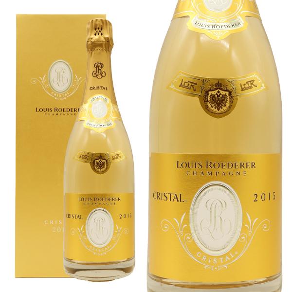 ルイ ロデレール クリスタル 2015 正規品 シャンパン シャンパーニュ AOCミレジム ルイ ロデレール社 辛口 フランス 【ギフトボックス付】 31,317円