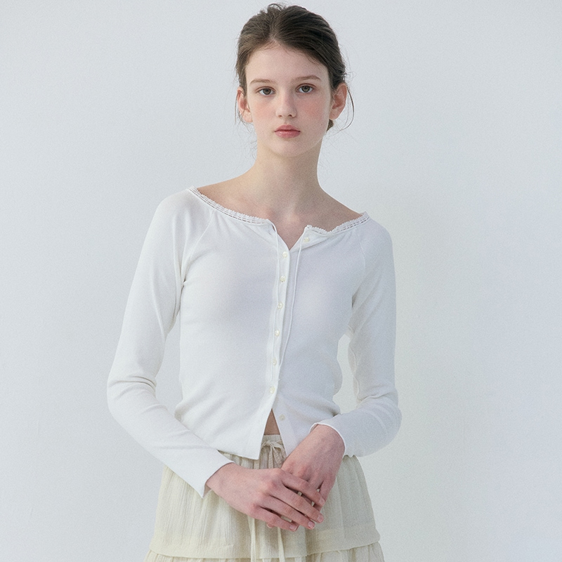 Melo Lace Long Sleeve (Ivory)