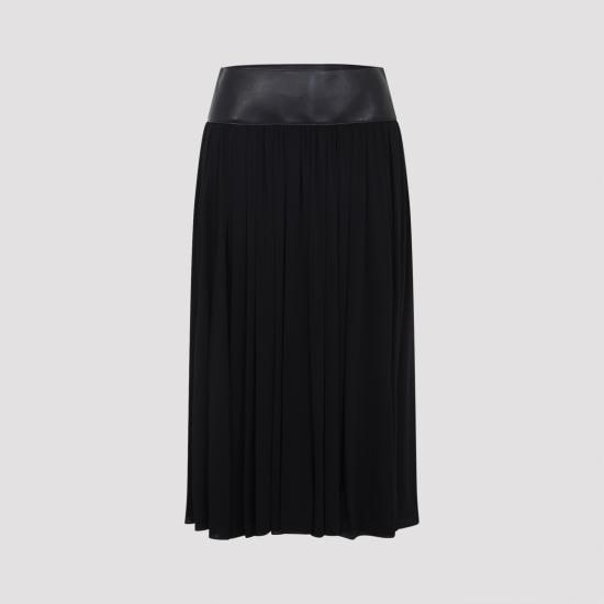 ALAIA Women Mid Skirts AA9J2488J050C 995 NOIR ALAIA