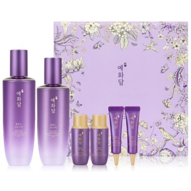 イェファダム 還生膏 保潤 2点 スペシャルセット (ボユン 樹液160ml,乳液140ml,樹液32ml,乳液32ml,アンプルエッセンス8ml,クリーム8ml)