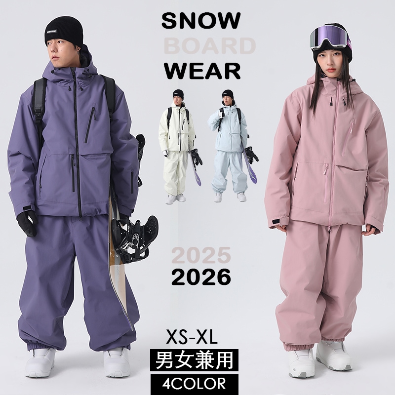 4COLOR スノーボードウェア 2025 2026 レディース メンズ ジャケット アウター パンツ スキーウェア