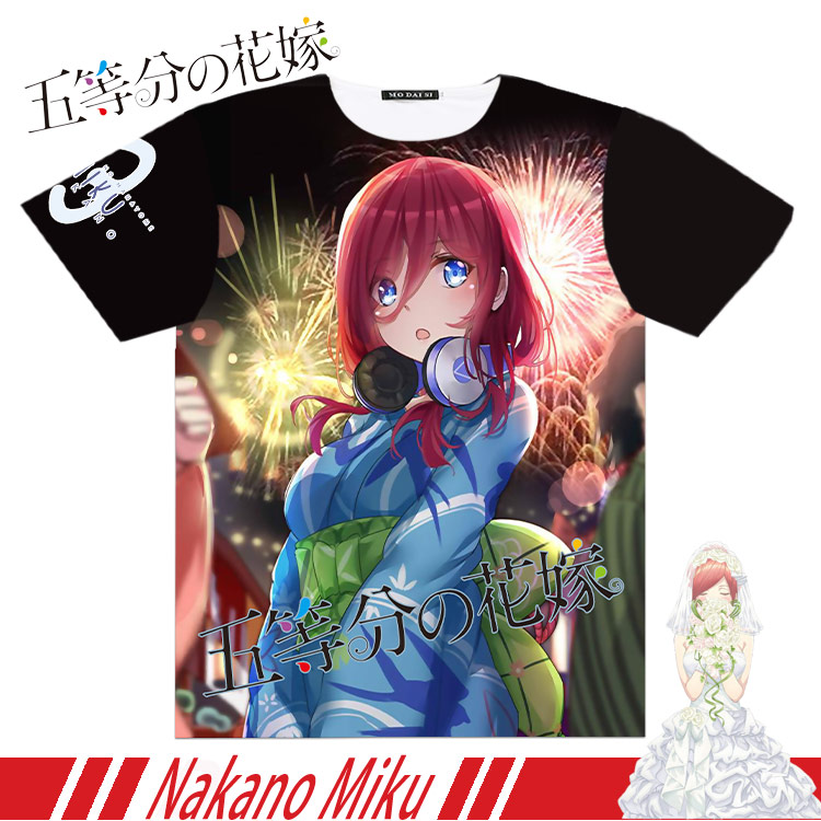 中野花乃第五部tシャツ半袖フルカラー痛服夏服