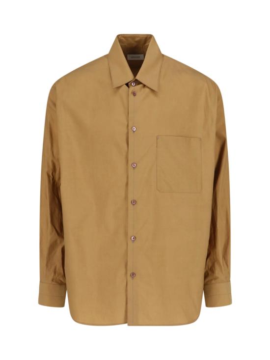 LEMAIRE Men Shirts SH1236 LF1500 YE539 Brown