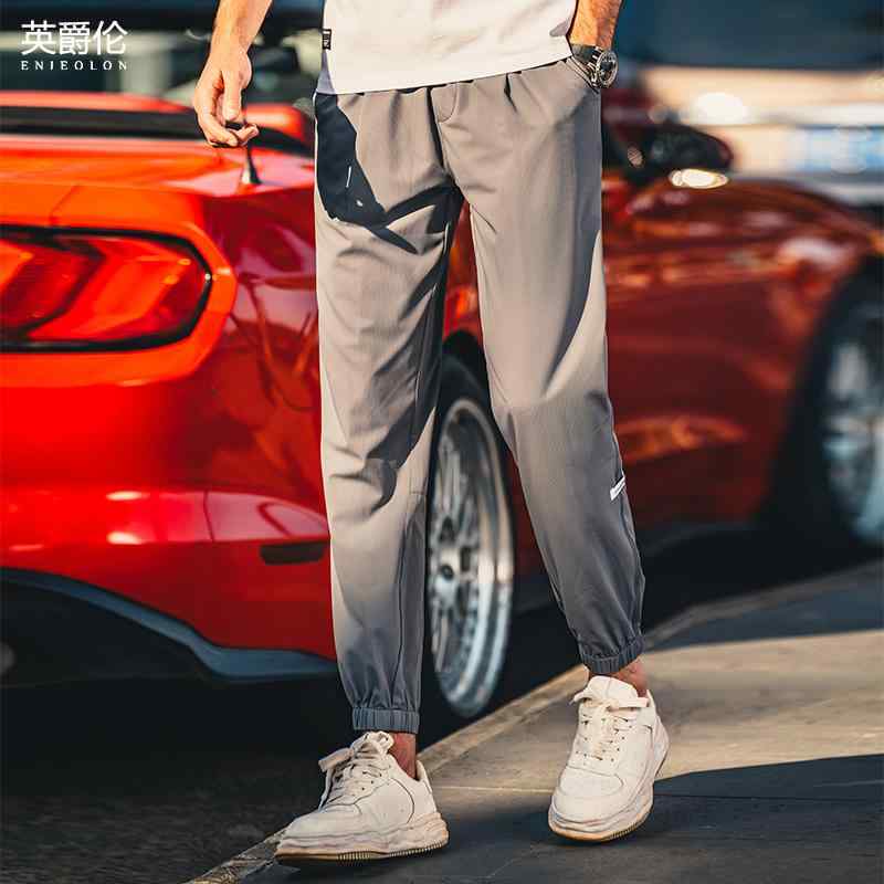 メンズ パンツ ボトムス ズボン ロング スウェット 通気性 ストレッチ性 軽量 速乾 スリム カジュアル 普段使い アウトドア スポーツ ワーク 外出 メンズ 夏