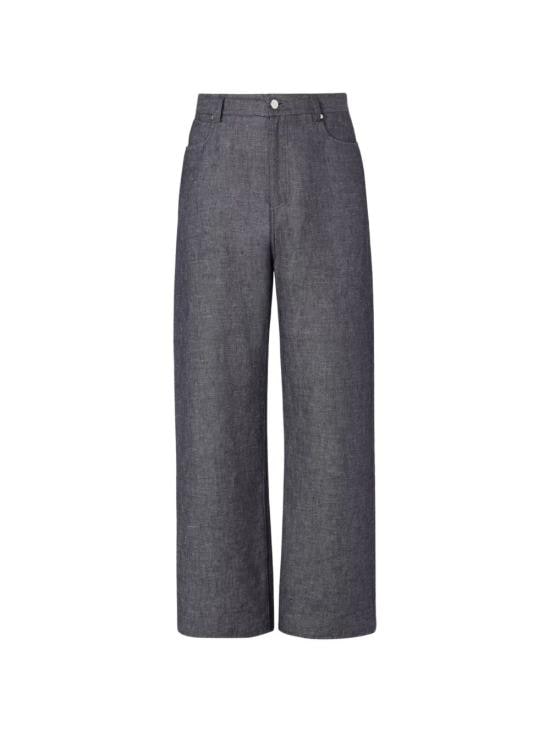 FENDI Men Denim Pants FLP345 AYUCF0QG0 Blue