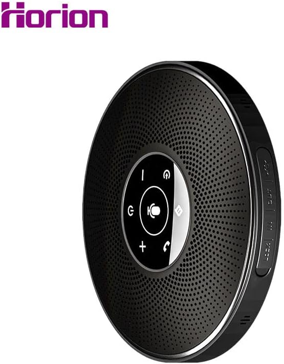 会議用マイクスピーカー 360˚全方向集音 位置検出機能 LED指示 双方向会話適用 USBアダプタ付属 Bluetooth/USB/AUX対応 オンライン会議/ウェブ会議/在宅勤務/テレワーク/オン