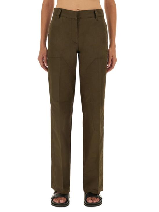TORY BURCH Women Straight Pants 176356 208 GREEN