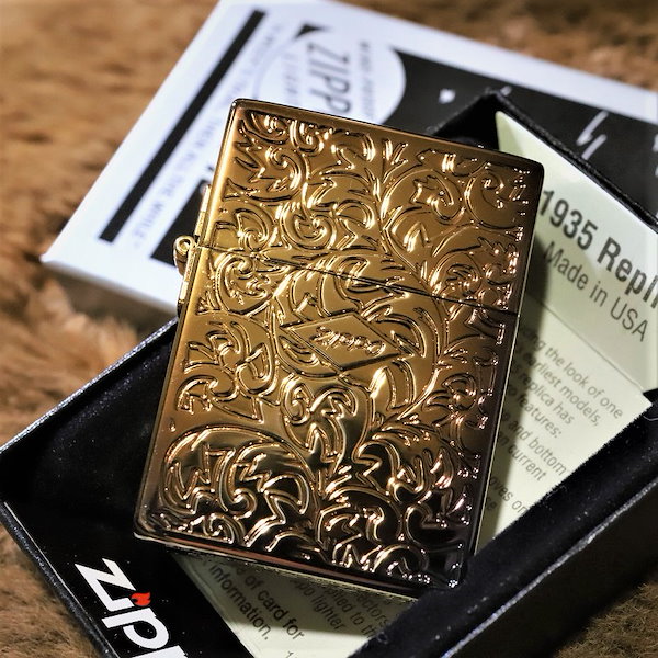 Qoo10] ジッポー 【ZIPPO】1935 復刻レプリカ 両