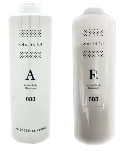 ナンバースリー ミュリアム クリスタル 薬用シャンプーA 660mL & 薬用トリートメントR 620g セット
