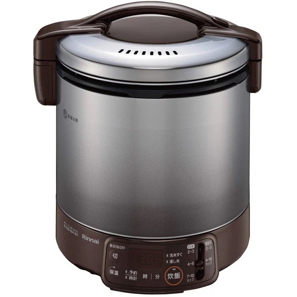 炊飯器 1升 RR-100VQT(DB)-LP ダークブラウン こがまる [ガス炊飯器(プロパンガス用炊き)]