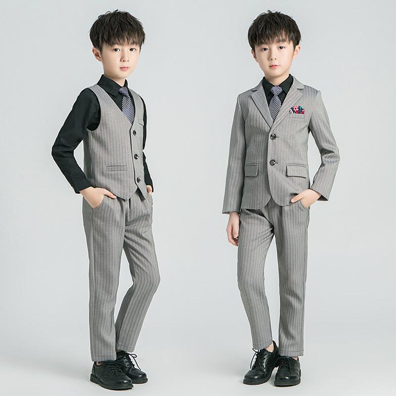 男の子フォーマルスーツキッズスーツ4点セットフォーマルスーツベlビー服上下セットおしゃれ七五三入学式卒業式