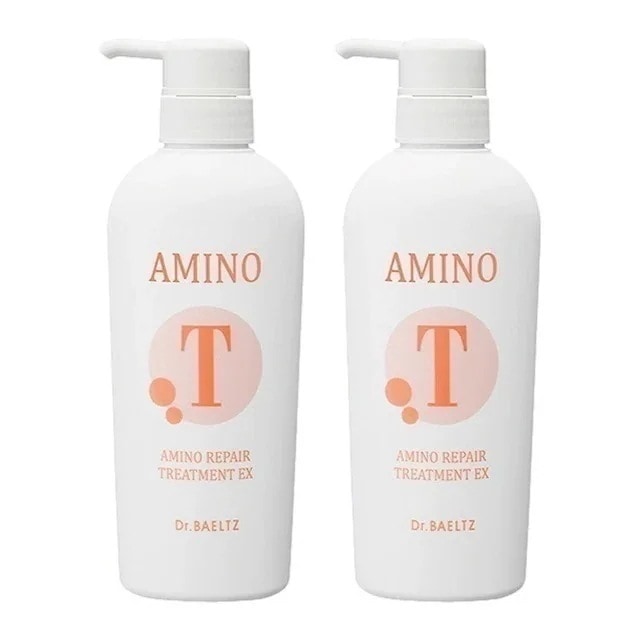 [国内正規品]アミノリペアトリートメントEX 380g x 2 お得な2個セット コンディショナー　ケラチン ハリ コシ 敏感肌 頭皮トラブル アミノ酸洗浄成分 加水分解ケラチン 加水分解コラーゲン