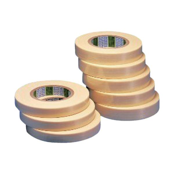 （まとめ）日東電工 フィラメントテープ No.3885 25mmx50m ホワイト 1巻[x3]