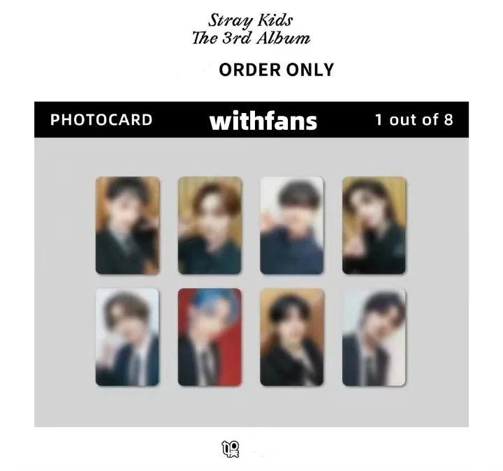 STRAYKIDS 5-Star WITHFANS special　特典　メンバー選択　WITHFANS special 特典　YZYトレカ