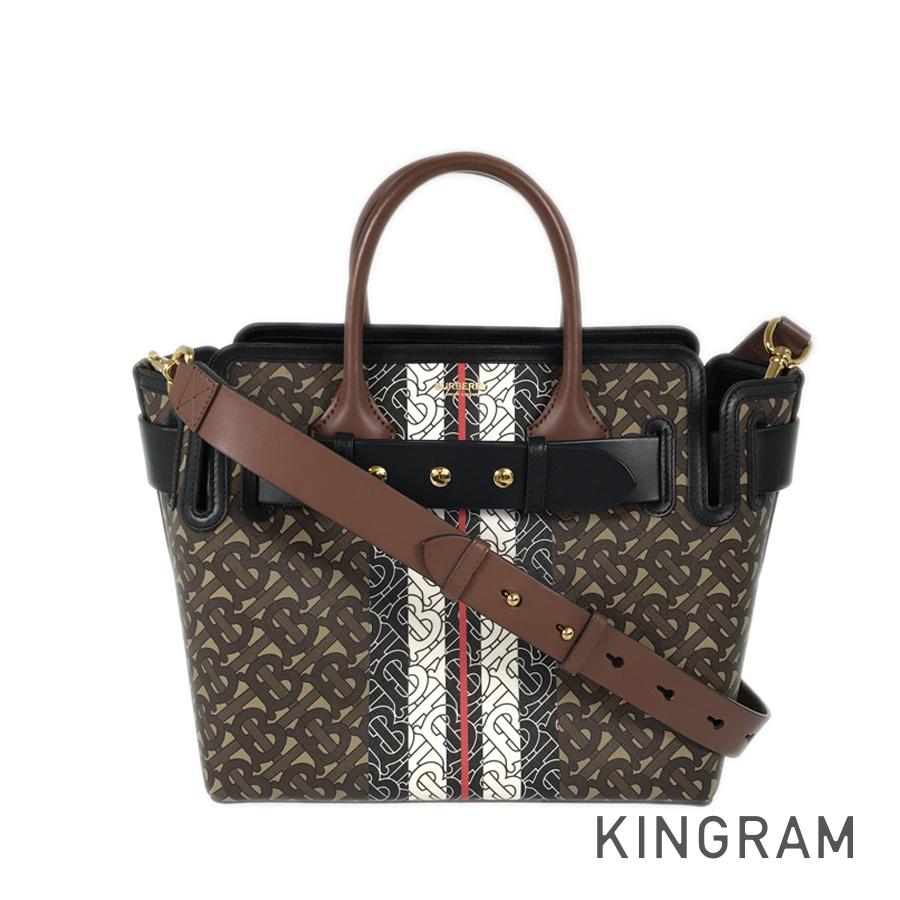 モノグラムストライプ ハンドバッグ 【中古】