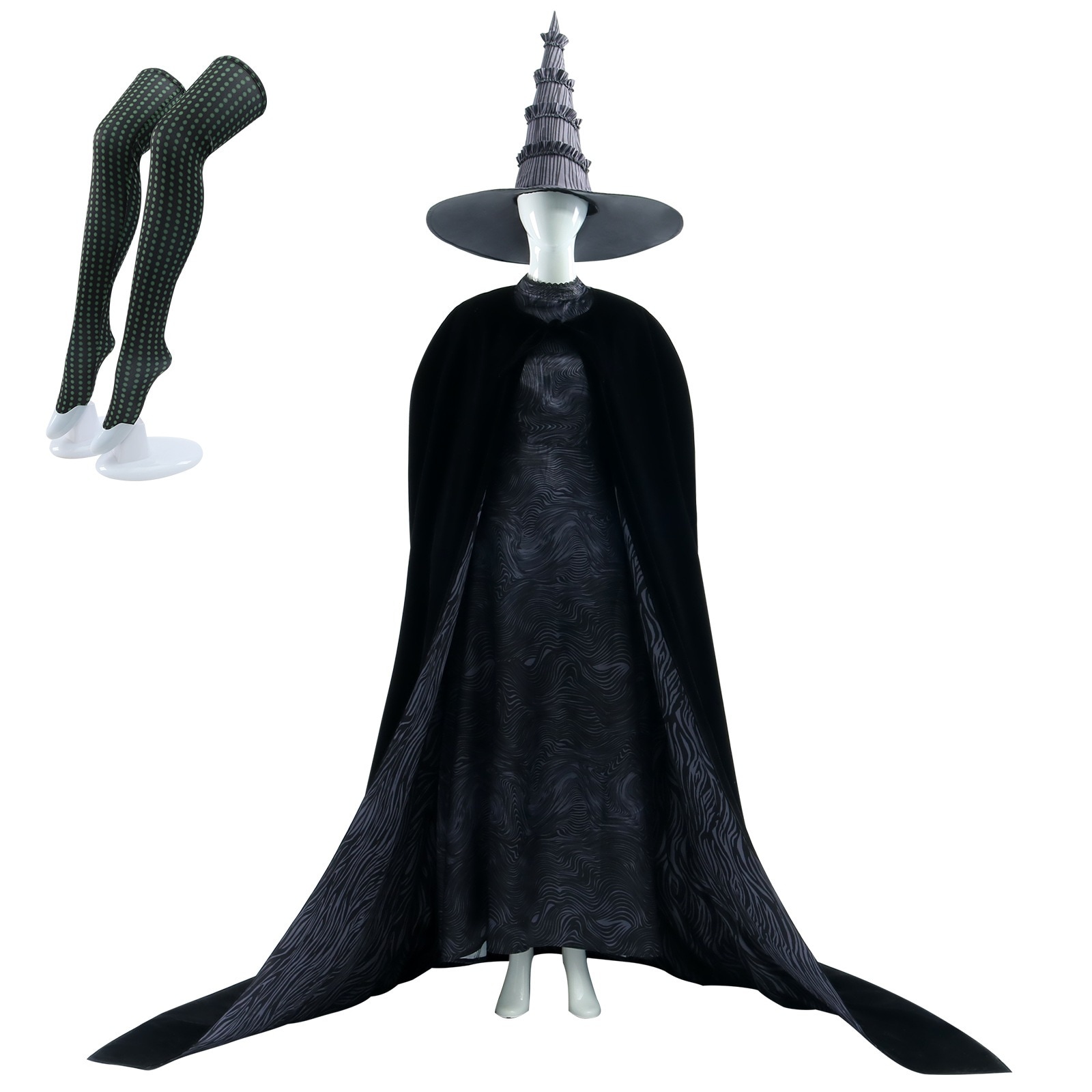 【人気爆売れ】ハロウィーンc服魔法悪い魔女cos コスプレ コスチュームオズ魔法使いエバコスプレ舞台演技服