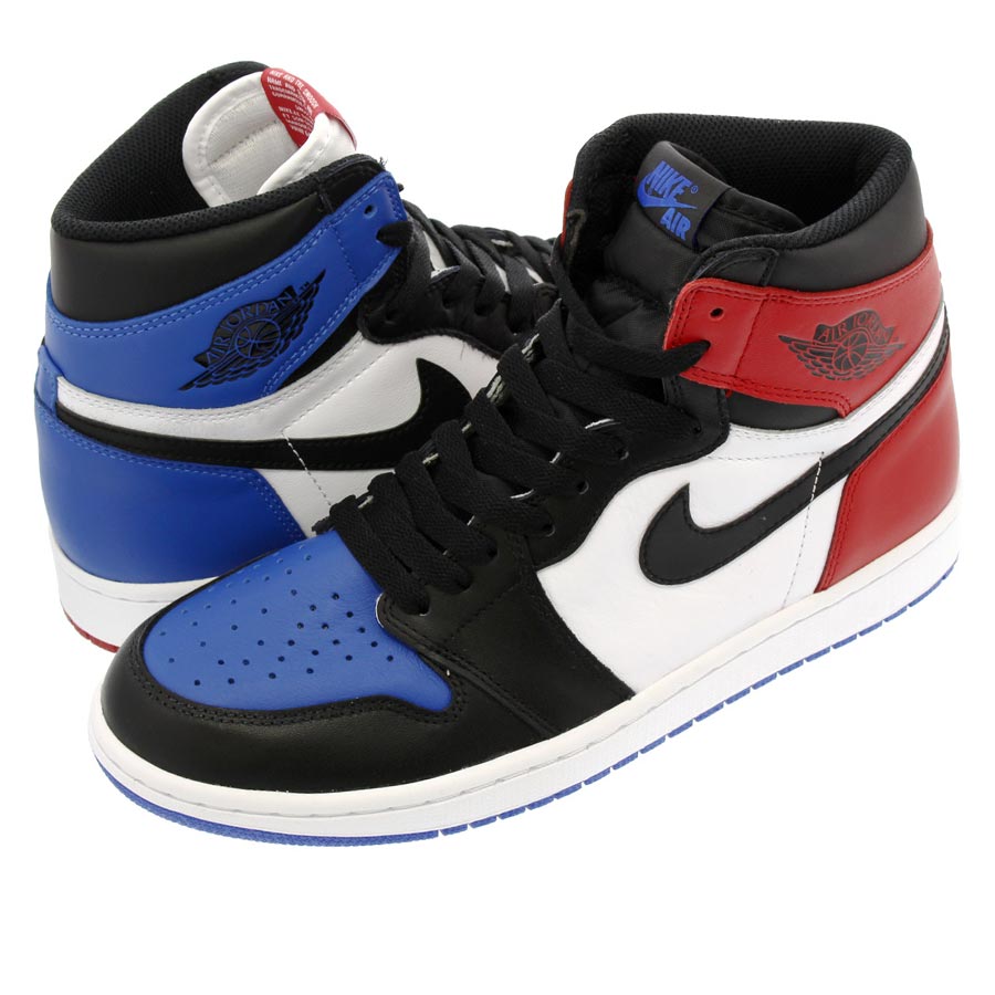 AIR JORDAN 1 RETRO HIGH OG BLACK/VARSITY RED/VARSITY ROYAL 【TOP3】