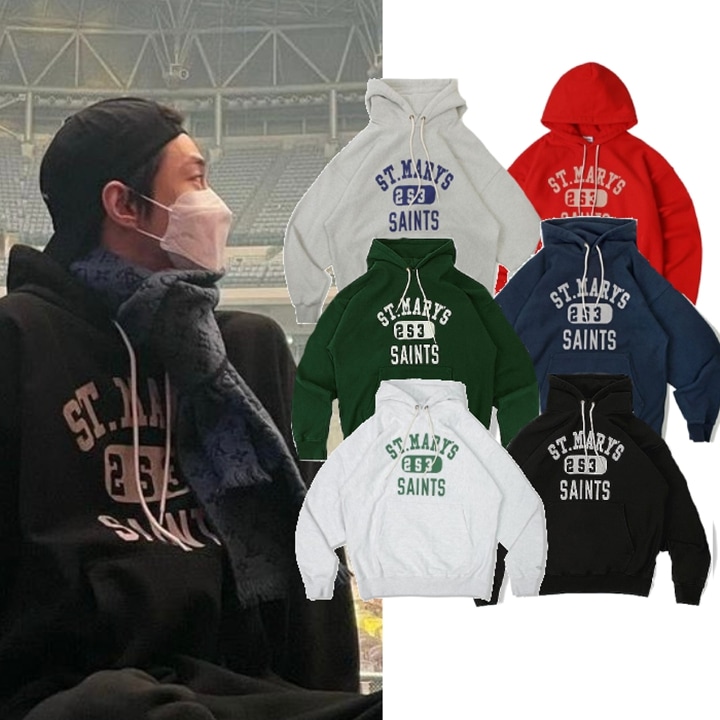 [NCTドヨン着用] OUTSTANDING V.S.C HOOD SWEAT_MARYS_3% _6color