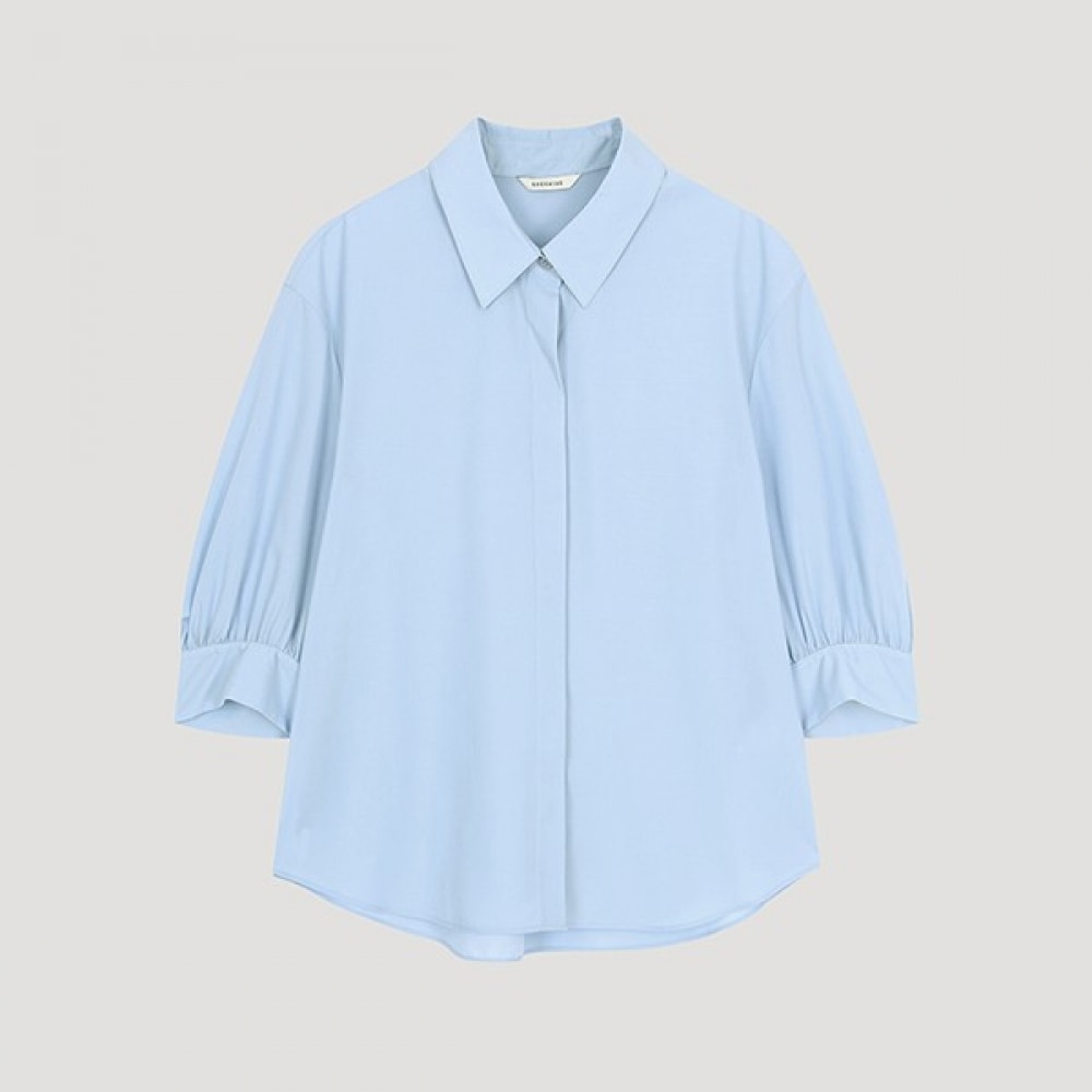 (シールズミス) ルーズフィット 3/4 スリーブシャツ_swwsto22040_ll