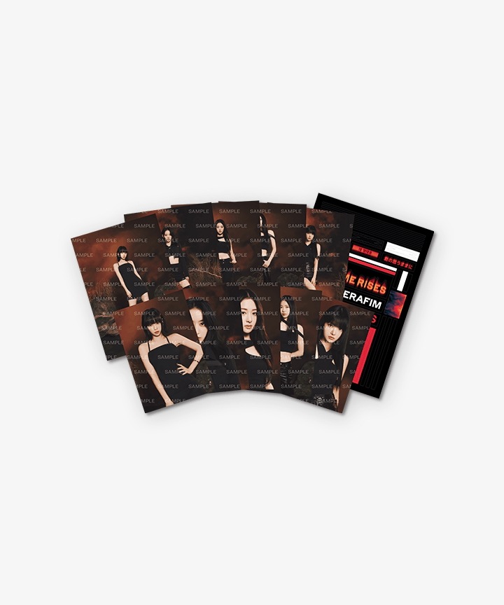LE SSERAFIM Photo Deco Pack 4,732円