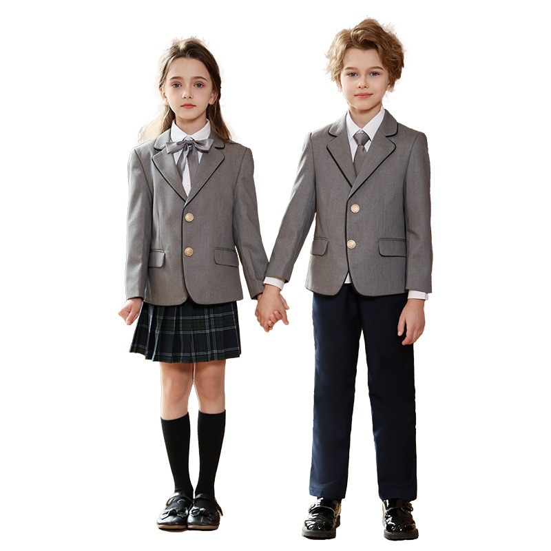 入学・卒業シーズンの制服カレッジスタイルスーツ幼稚園制服スーツ春秋スタイル小学生スタイル4点セット