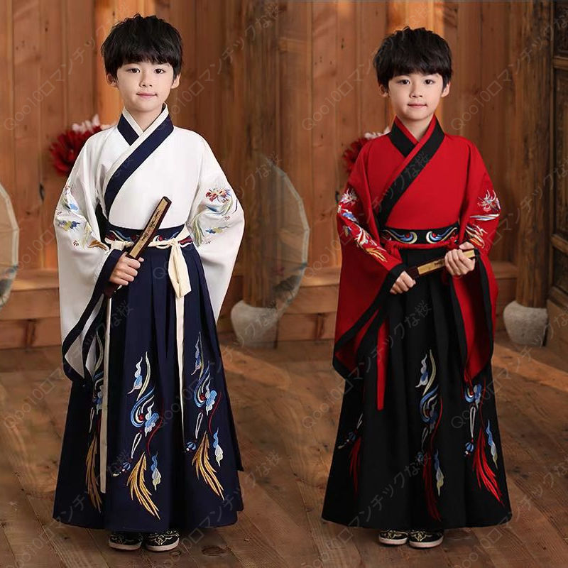 【2024新品追加】【最安値挑戦】新入荷春夏秋と冬フルセットに刺繍漢服馬面服レディースワンピース/漢服 馬面服コスプレ/漢服子供用-36