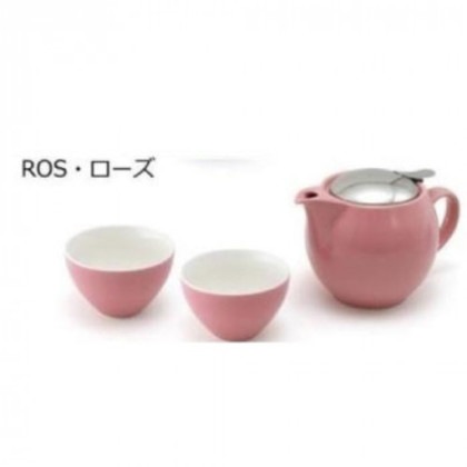 ユニバーサルポット ギフトセット (ユニバーサルティーポット3人用+ティーカップワイド×2) ZG-001 ROS