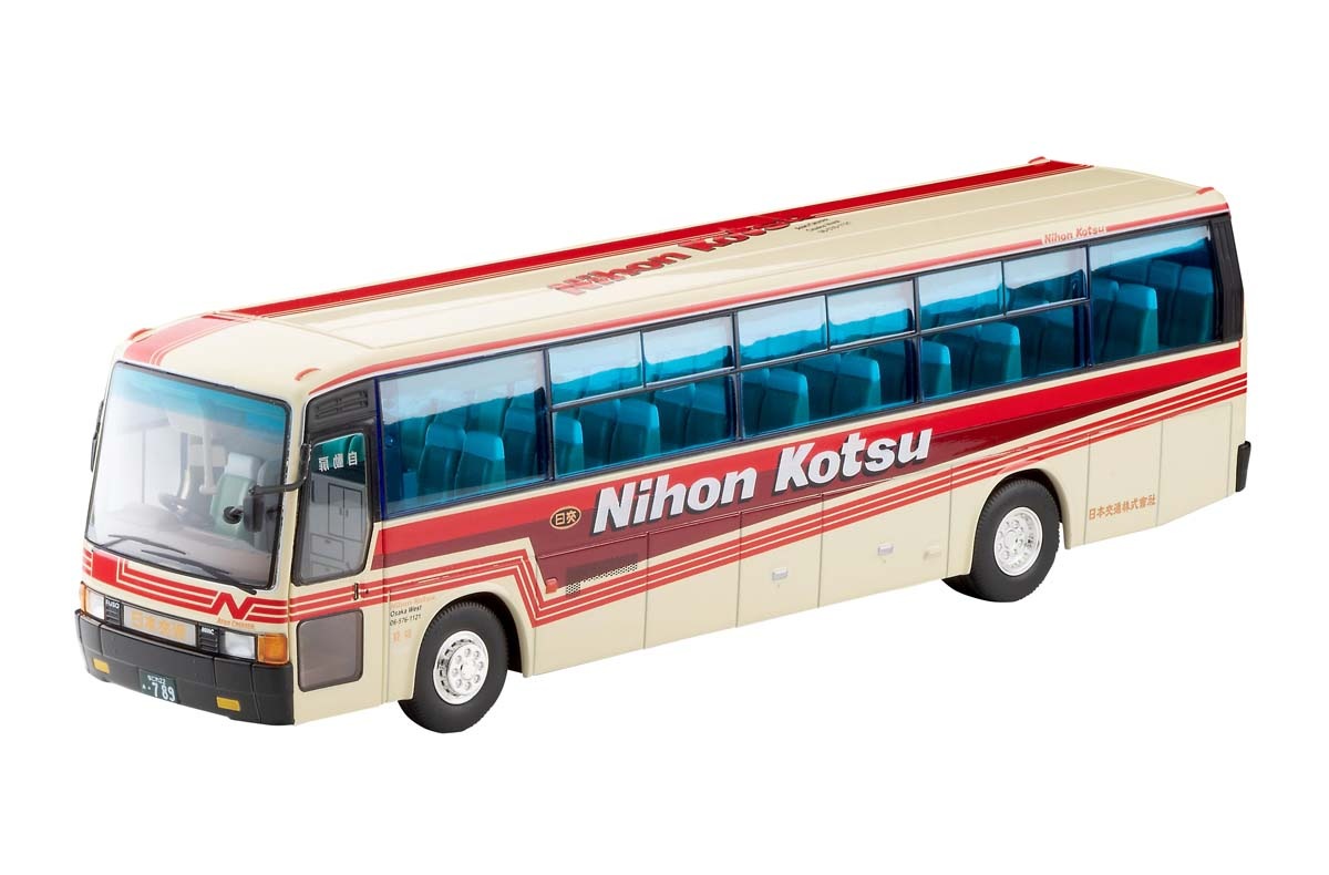 トミーテック 1/64 LV-N300c 三菱ふそう エアロバス（日本交通）【332565】 ミニカー TT 332565 LV-N300c ミツビシ エアロバス ニホンコウツウ