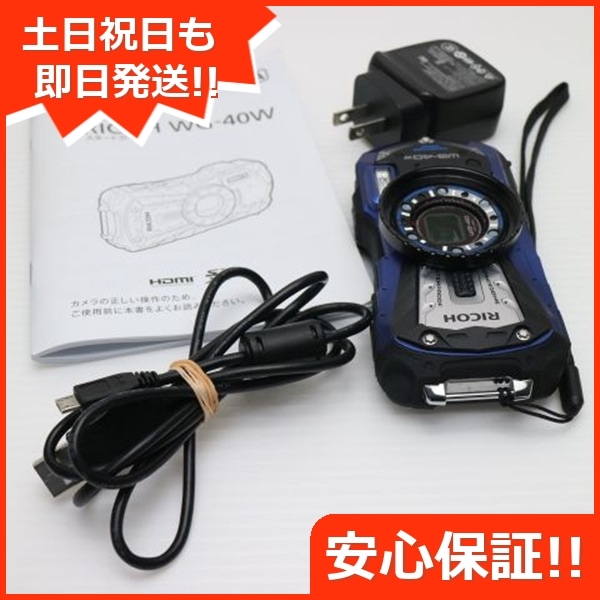 超美品 WG-40w ブルー コンデジ RICOH 86 17,253円