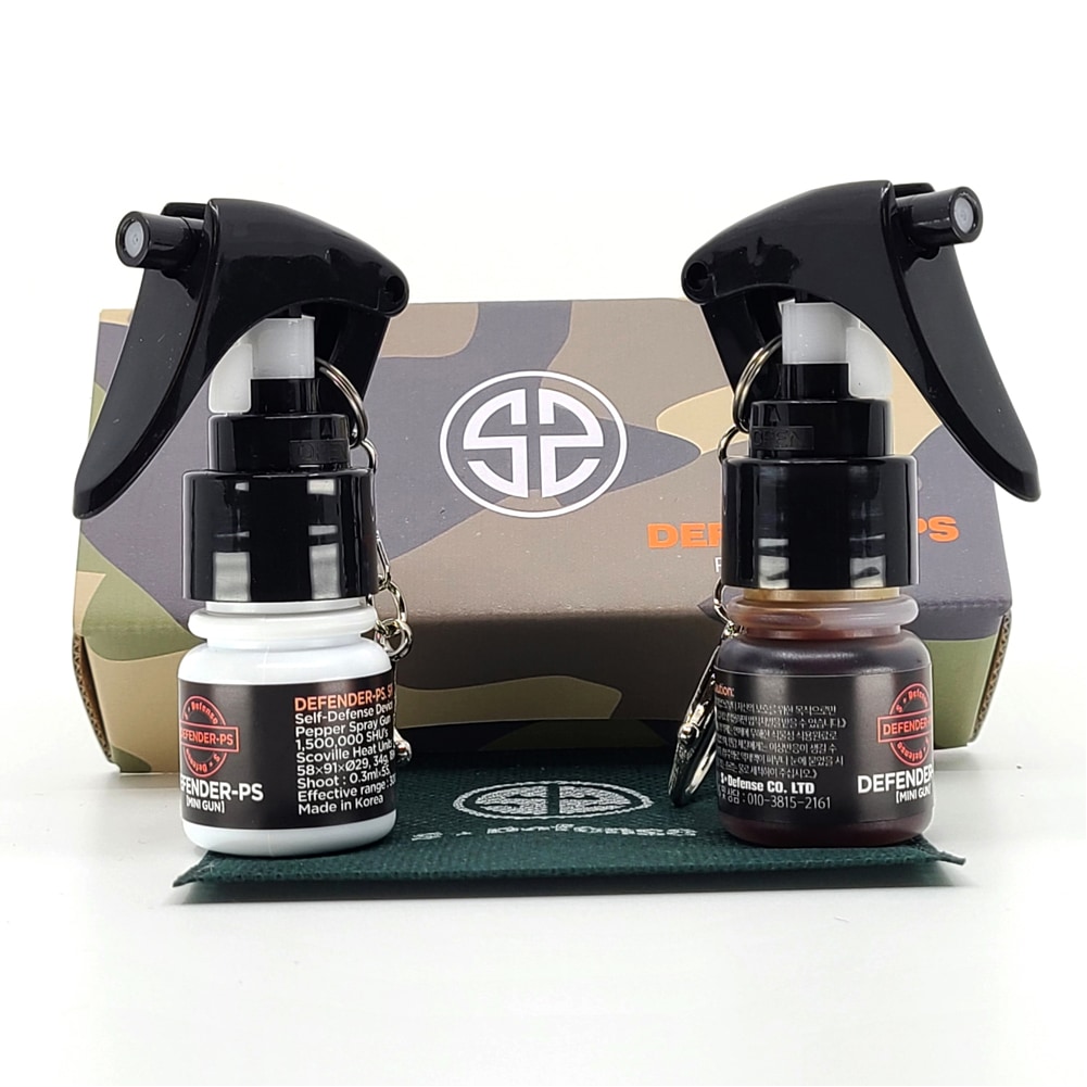 [S-Defense] 護身用スプレーペッパースプレーディフェンダーmini