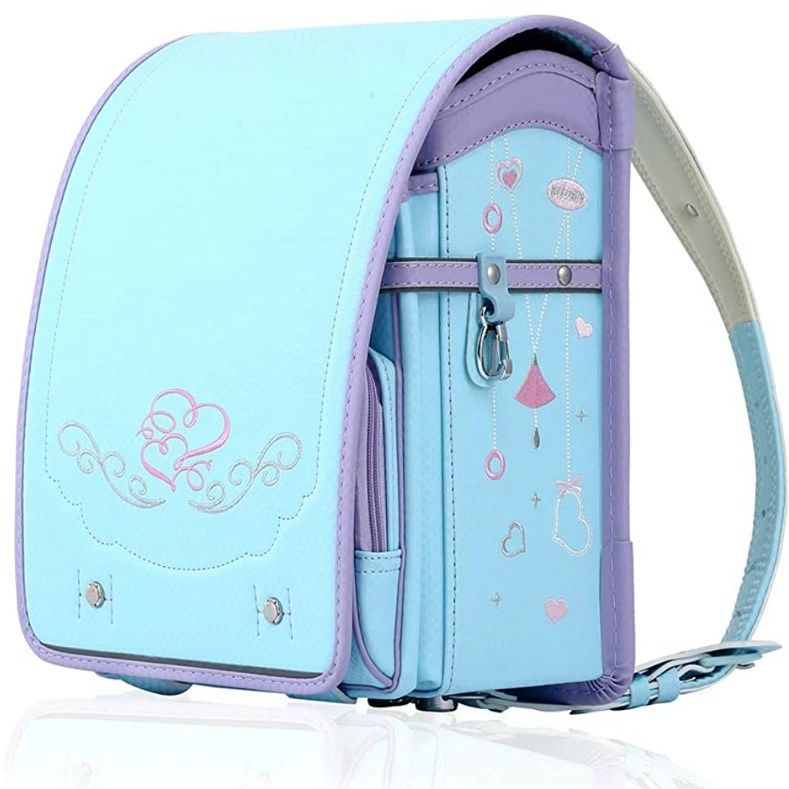 大流行のランドセル 女の子 軽量 傷にくい 6年使用保証 コスパ良い A4ファイル収納対応 激安 防水 通気 高級合皮 かわいい 刺繍 豪華 汚れに強い かわいい ワンタッチ自動ロック錠 型崩れにくい