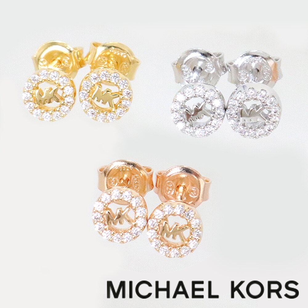 MK ピアス レディース 選べる3color アクセサリー