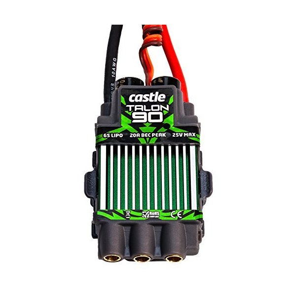Castle Creations Talon 90 ESC 90A 25.2V, 010-0097-00 並行輸入品
