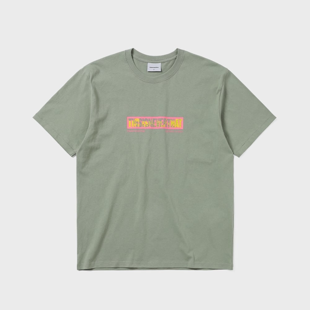 ディス・イズ・ネヴァー・ザットスカイスクレイパー Tシャツライトオリーブ