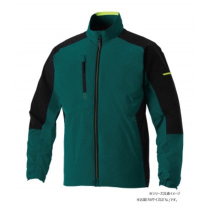 桑和 7524-00 防寒ブルゾン(ストレッチ.制電) 5Lサイズ ダークG(109) G.G.