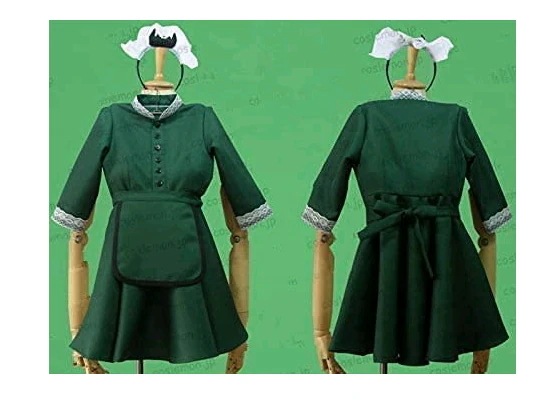 緑メイド服 コスプレ衣装