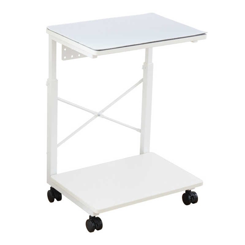 サンコー　7段階昇降CPUワゴン ホワイト PYZONE(パイズワン)　PCCATPLWH