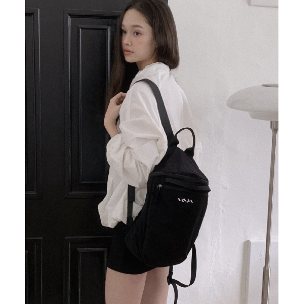 INJIACTIVE コグニティブナイロンバックパックブラック