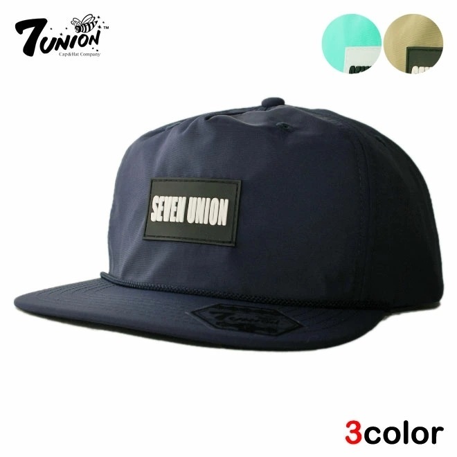セブンユニオン スナップバックキャップ 帽子 メンズ レディース フリーサイズ