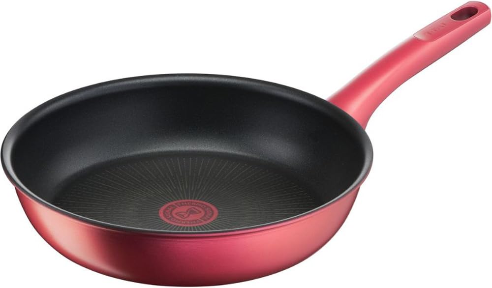 ティファール フライパン 28cm IH ガス火対応 PFOAなどの有害物質不使用 こびりつきにくさ長持ち 「IHルージュアンリミテッド フライパン」 レッド G26206