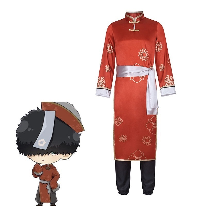 青い囚人服中国風シリーズshizuo Qianrenヒョウハチホイルアニメスーツ