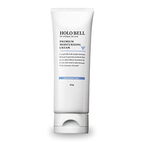 HOLO BELL 【医薬部外品】 ホロベル プレミアム 保湿クリーム ニキビ 乾燥 しみ シワ 無香料 メンズ 60g