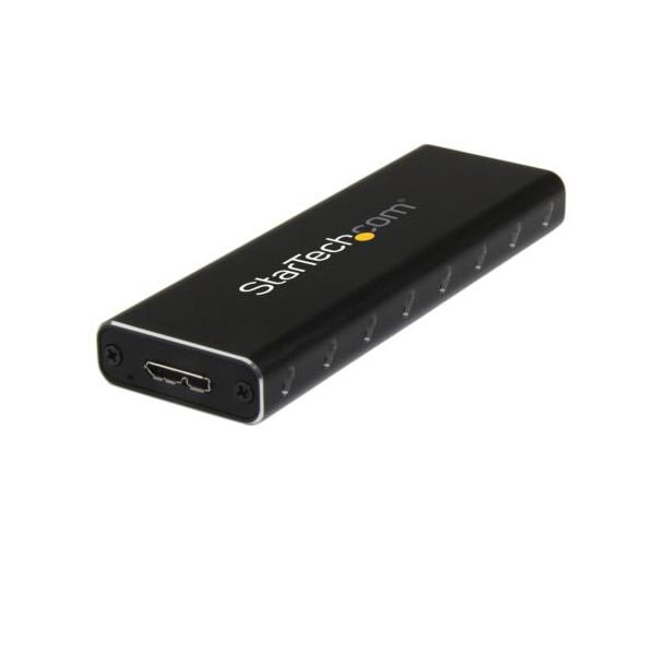 StarTech.com M.2 SATA SSDケース／USB 3.0接続 ブラック SM2NGFFMBU33 1個
