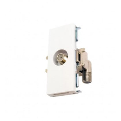 IN-OUT端子可動型 直列ユニット(シールド型 CATV VU・BS・CS 3224MHz対応) DWK7S-B