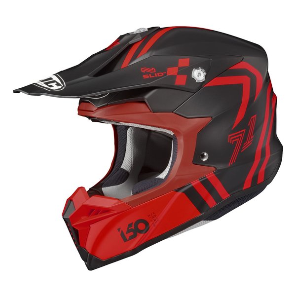 HJH249 I50 ヘックス BLACK/RED Lサイズ HJH249BK11L